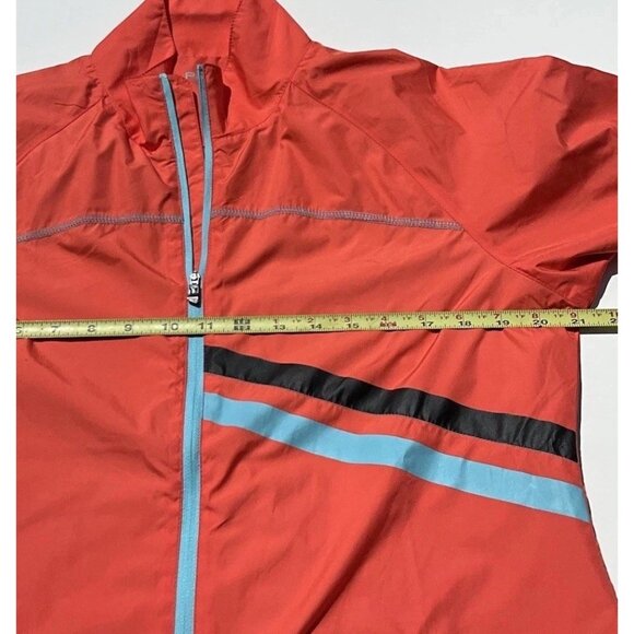 Ping Lightweight Golf Jacket Full Zip Sensorwarm Bright Orange Women's Large - Picture 4 of 15
